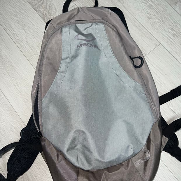 미스치프 롬버스백팩 핑크그레이