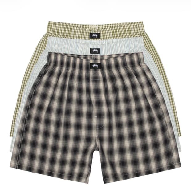 스투시 박서 쇼츠 멀티 3팩 s사이즈