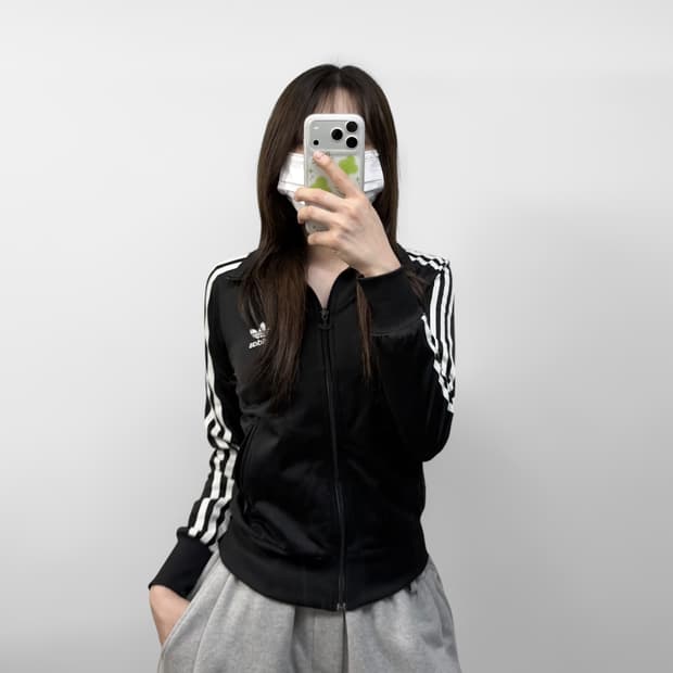 아디다스 파이어버드 트랙탑 져지 블랙