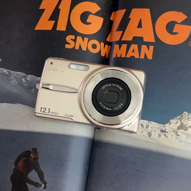 산요 DSC-X1250 빈티지디카 디지털카메라