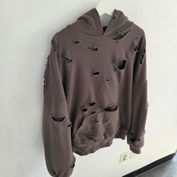 빈티지 후드이중원단