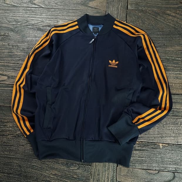 [아디다스] 슈퍼스타 져지 트랙탑 집업 자켓 M18943
