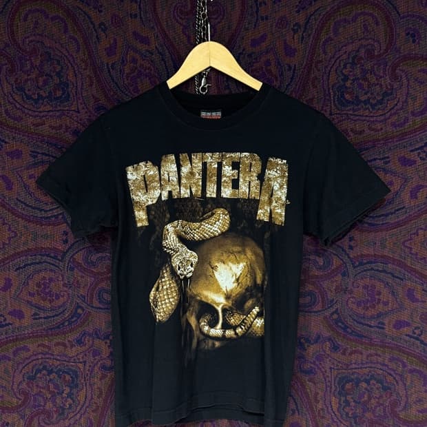 Thunder Plus pantera 락밴드 티