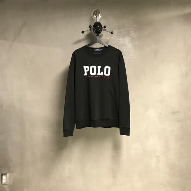 폴로 랄프로렌 맨투맨 블랙 L