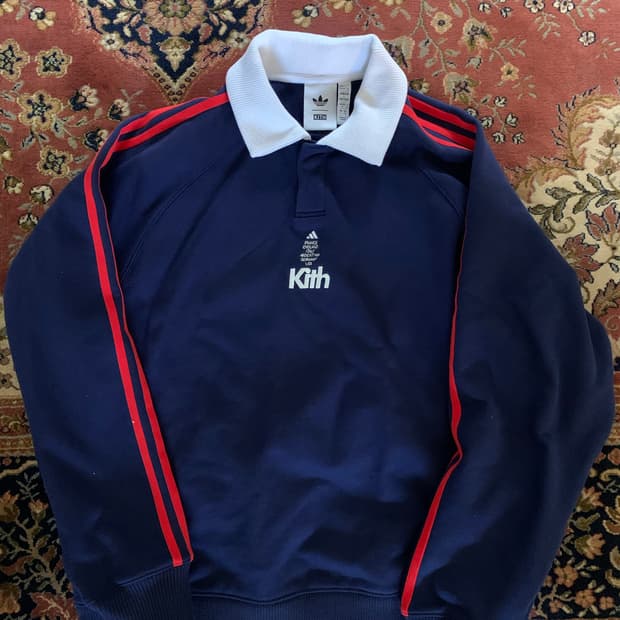 Kith 콜라보 럭비 셔츠 L