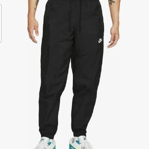 나이키(Nike) NSW 우븐 트랙 팬츠 블랙 M