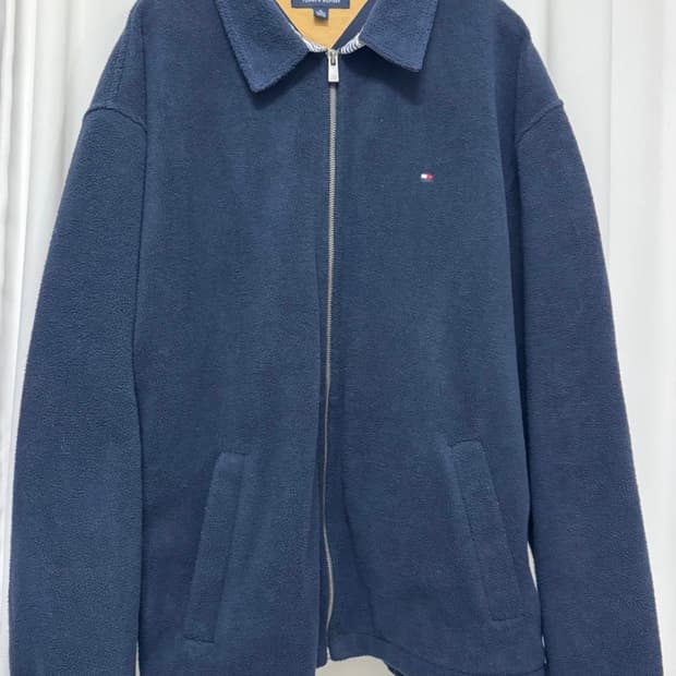 타미힐피거 후리스 집업 XL