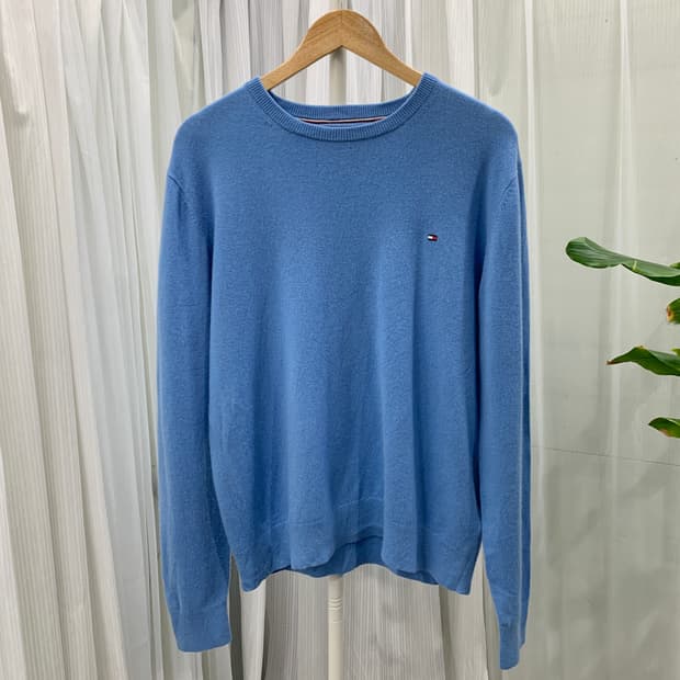 타미힐피거 울 캐시미어 라운드 니트 1759