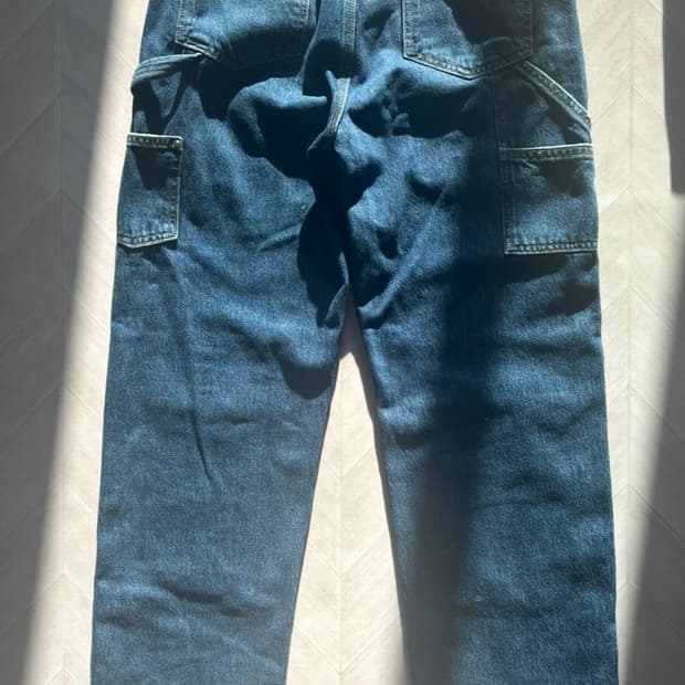 칼하트 더블니 카펜터 데님 팬츠