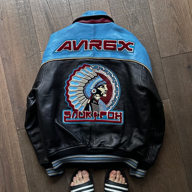 90-00‘s Avirex (아비렉스 가죽자켓)