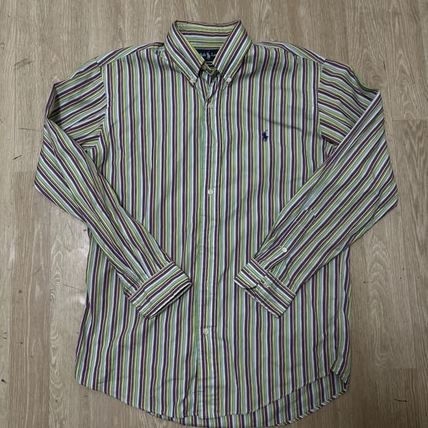 폴로 랄프로렌 스트라이프 셔츠 L/100 