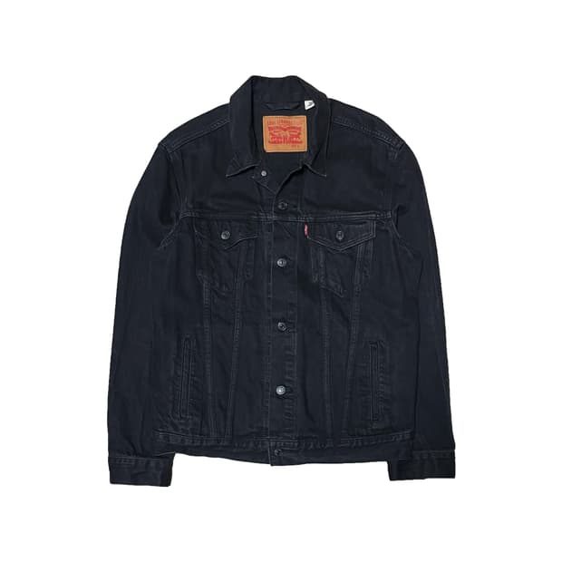 리바이스 타입3 블랙 데님 자켓