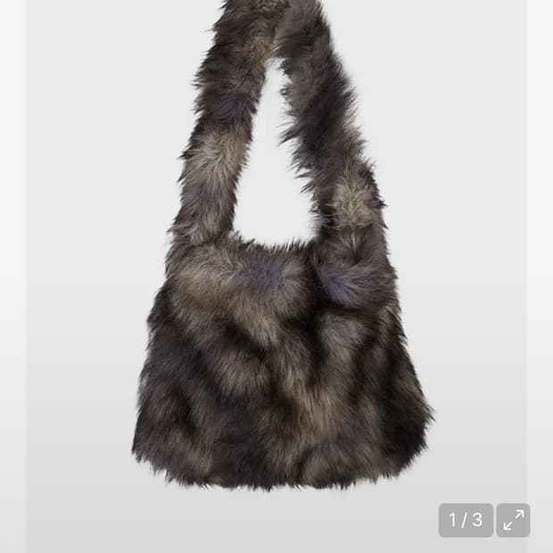 cerric MOHAIR CROSS BAG 모헤어 퍼 가방