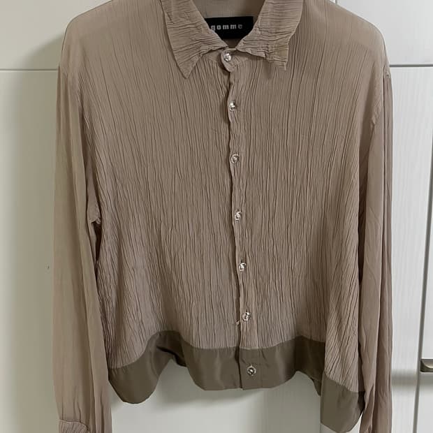 Gomme 곰므 플리츠 셔츠 55,66