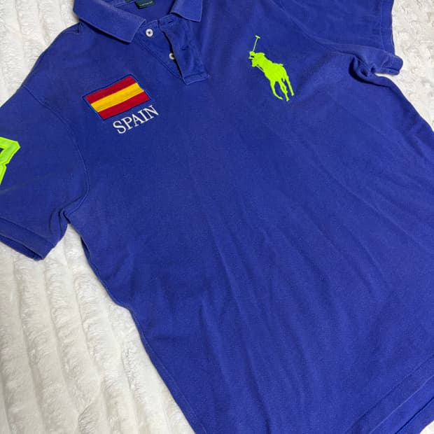 [L] 폴로 빅포니 반팔 피케티 카라티 보라