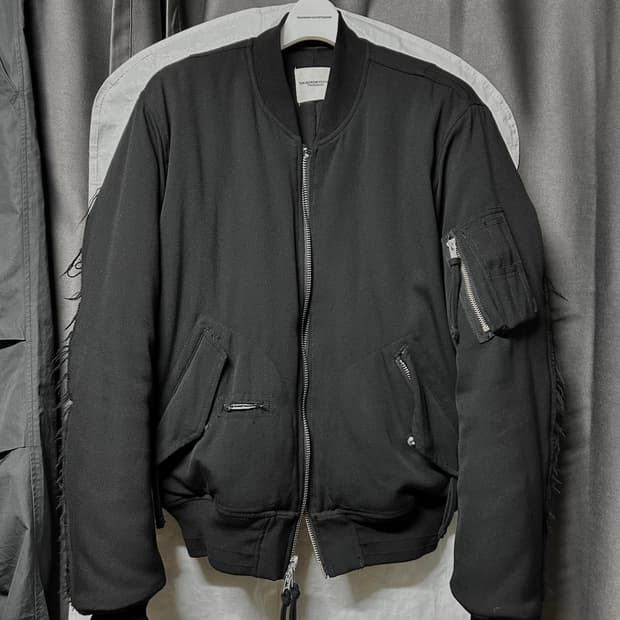 Soloist 15aw 가죽탭 봄버 48