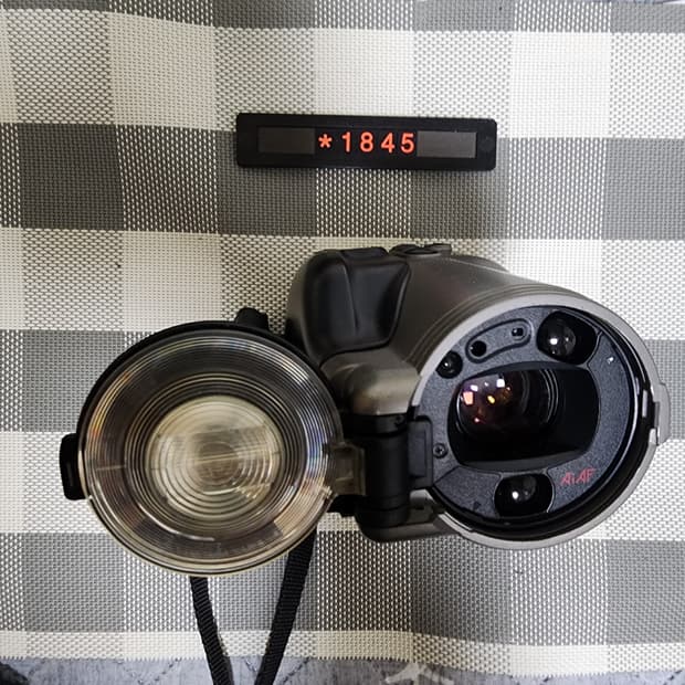 캐논 오토보이 제트 필름카메라 리모컨 포함