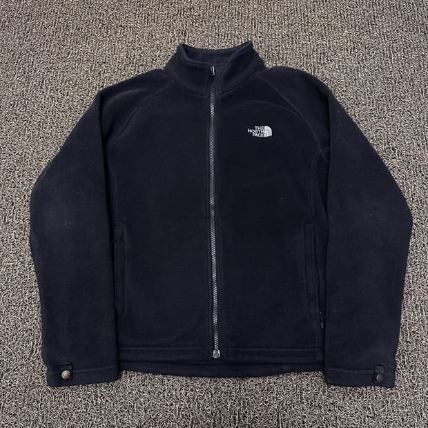 노스페이스 공용 후리스 집업 자켓 블랙 90(S)