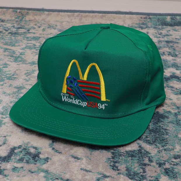 VTG 빈티지 모자 1994년 미국 월드컵 맥도날드 스냅백