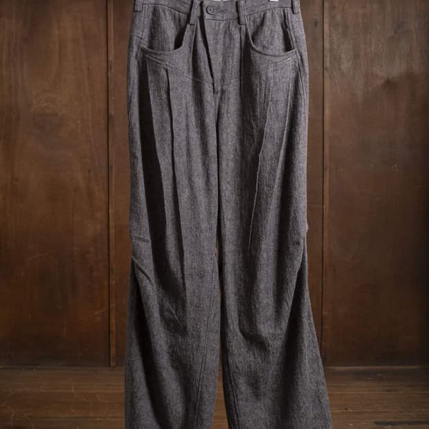 [48] 지기첸 articulated knee denim trouser