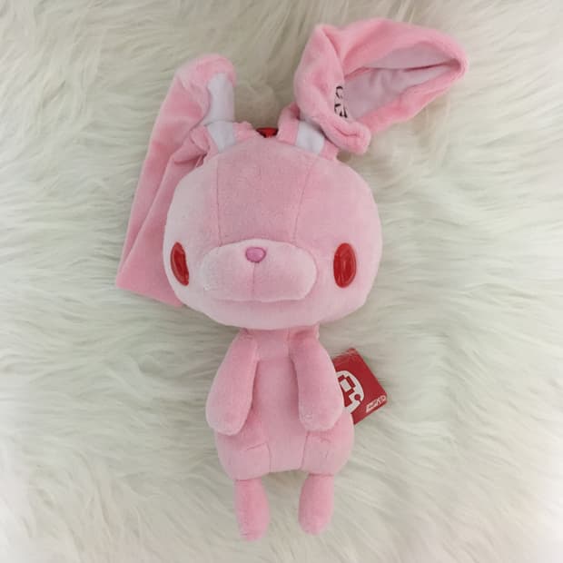 범용토끼 핑크 파우치 키링