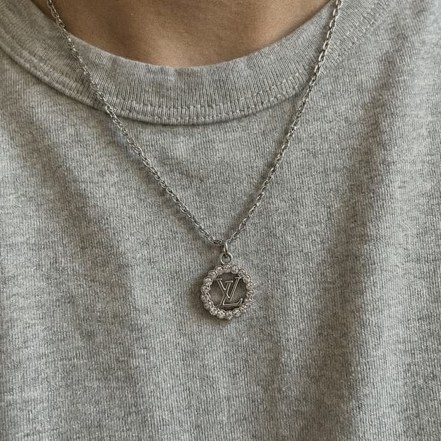 루이비통 정품 빈티지 업사이클링 목걸이