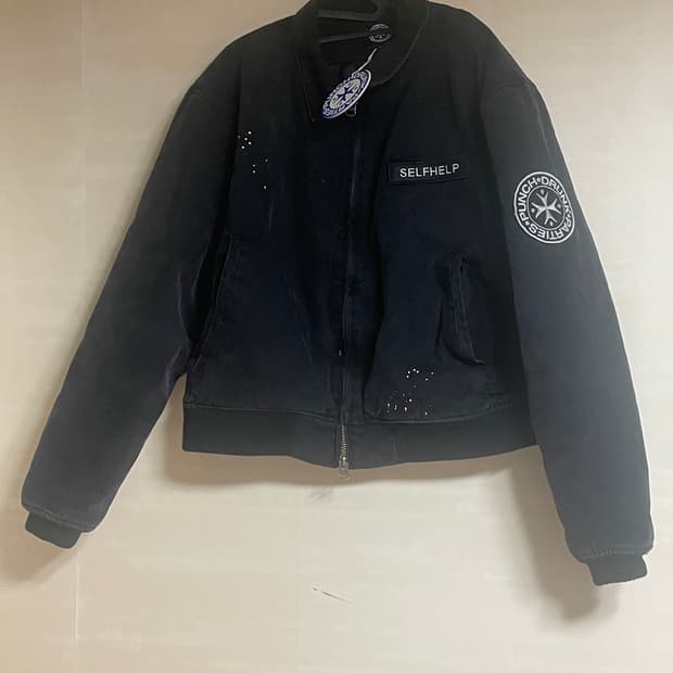 [2]펀치드렁크파티즈 워시드 페인티드 워크자켓