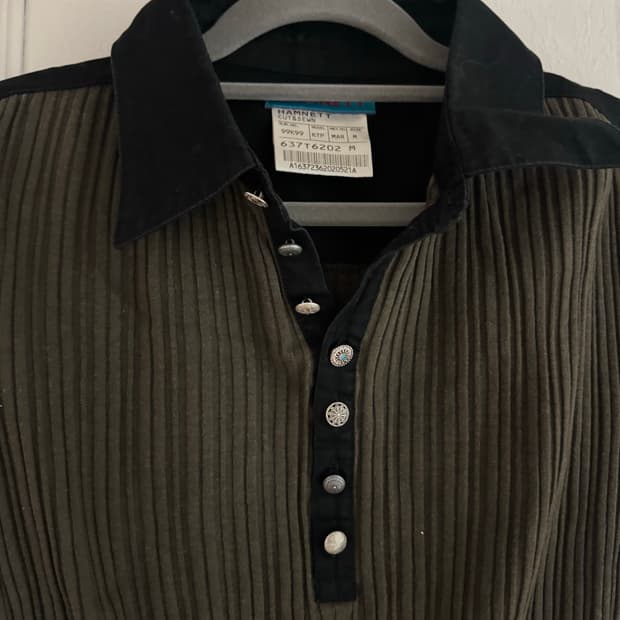 리브드 웨스턴 콘초 폴로 탑 반팔