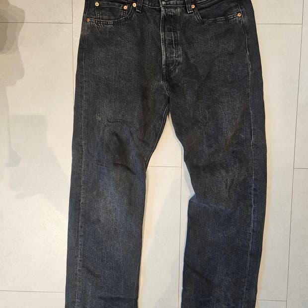 리바이스 501 흑청 34 32