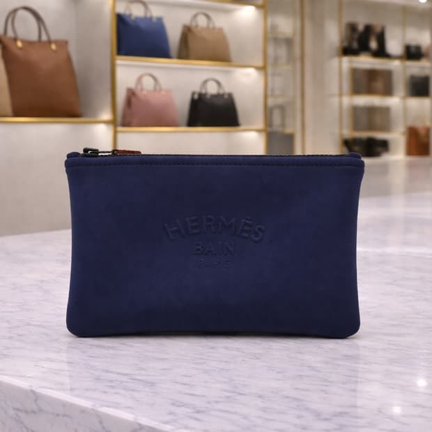 [A급] 에르메스 네오베인 파우치 블루 판매합니다!!!