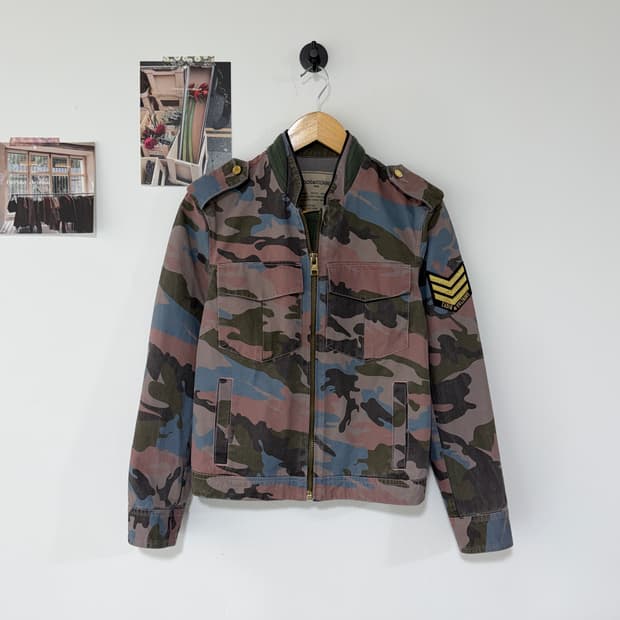 [S] 쟈딕앤볼테르 카모플라쥬 야상 자켓