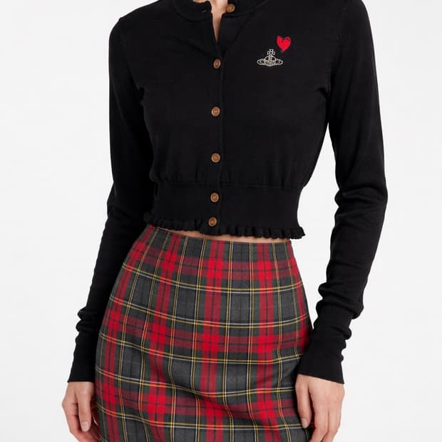 비비안 웨스우드 하트 가디건 S 22FW