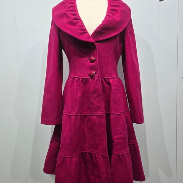 모스키노 플레어 롱 코트