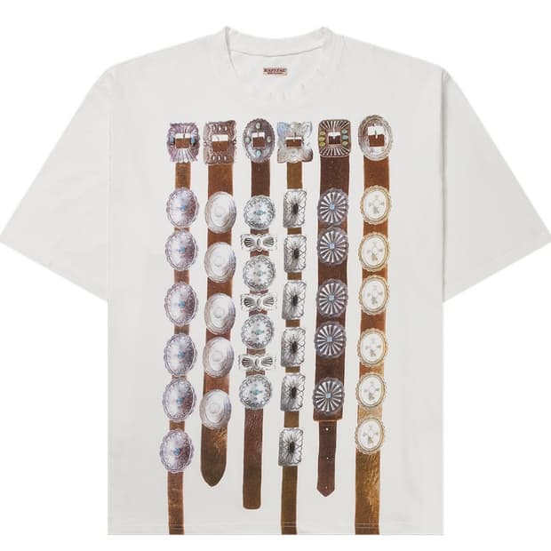 캐피탈 20 크루 티셔츠 화이트