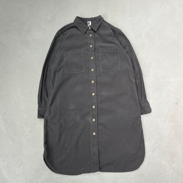 MHL 코듀로이 셔츠 원피스 s09315