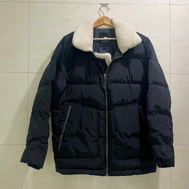 빈폴 / 양털 카라 패딩, 남성 패딩 / 105