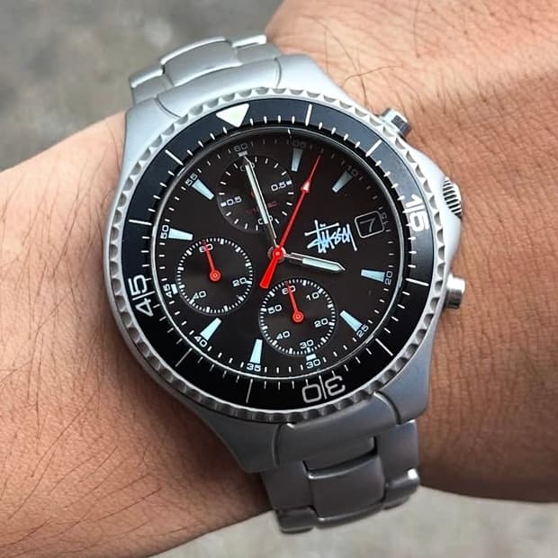 00’s old Stussy Limited Edition Watch