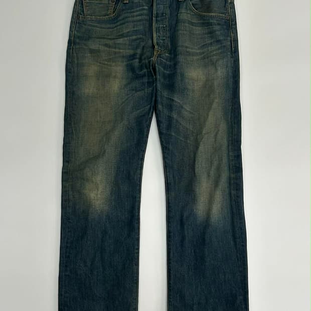 [34x30] 리바이스 501 스트레이트 데님 팬츠