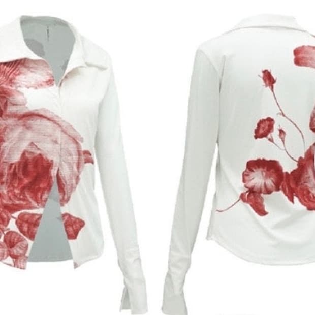 나체 하프톤 셔츠