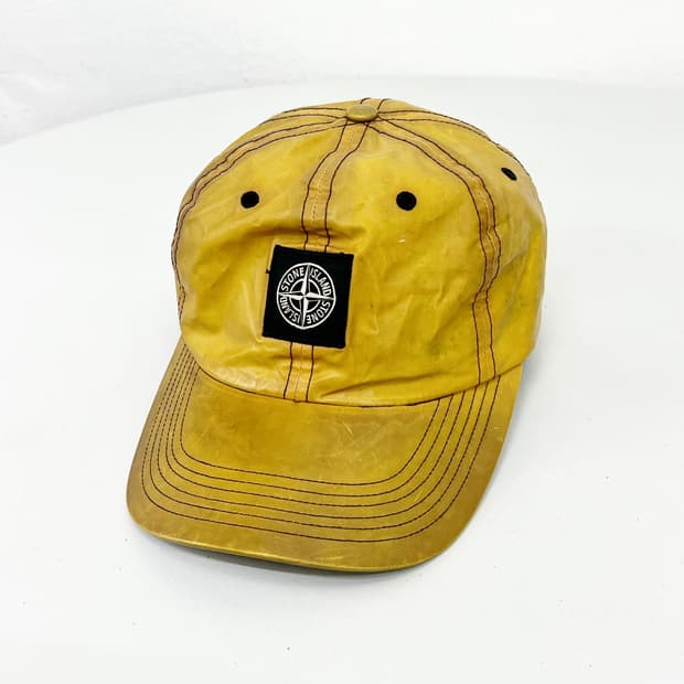 슈프림 x 스톤아일랜드 16ss 옐로우 히트 리액티브 