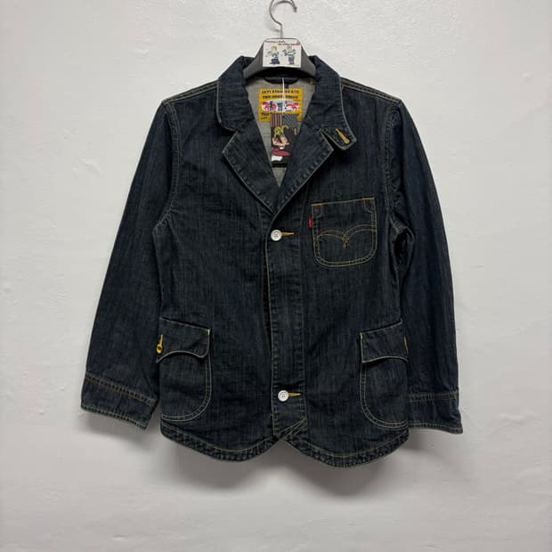 리바이스 데님 블레이저
