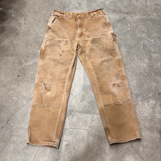 칼하트 더블니 오리지널핏 B01 BRN