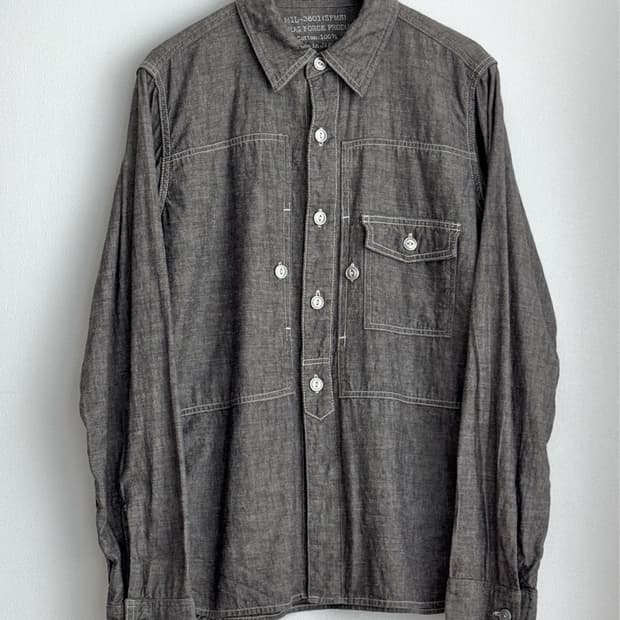 [Samurai Jeans] Chambray Work Shirt