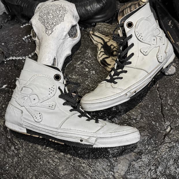 2000‘s ENERGIE - Skull Leather High-top 