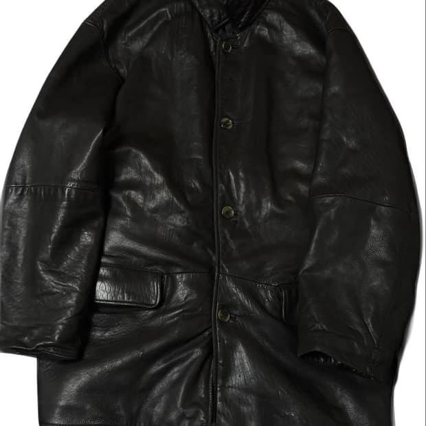 독일 빈티지 레더 카코트