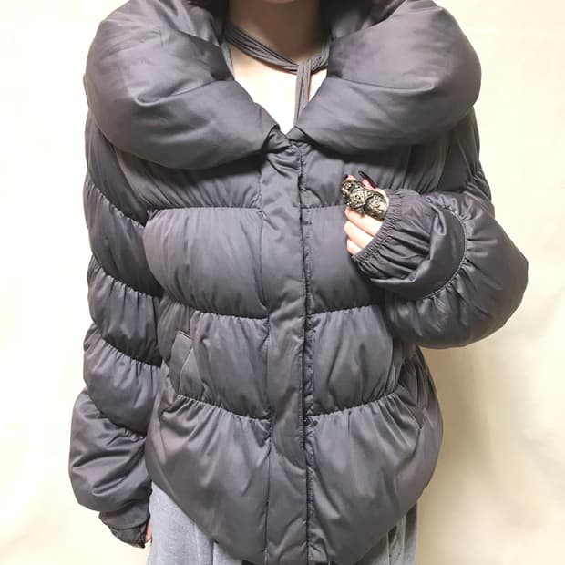 모브 셔링 패딩