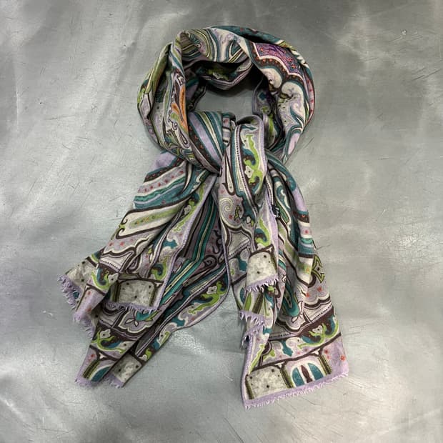 에트로 울 실크 에스닉 스카프 y15757 