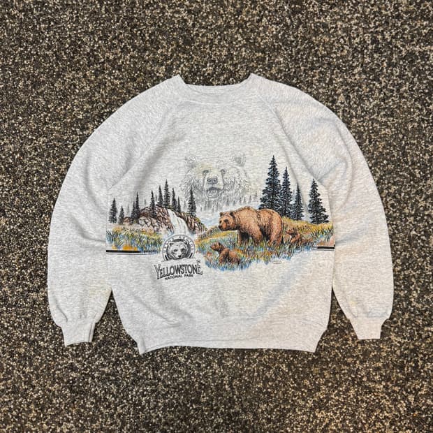 90s 헤인즈 스웻셔츠 맨투맨 made in USA (L)  