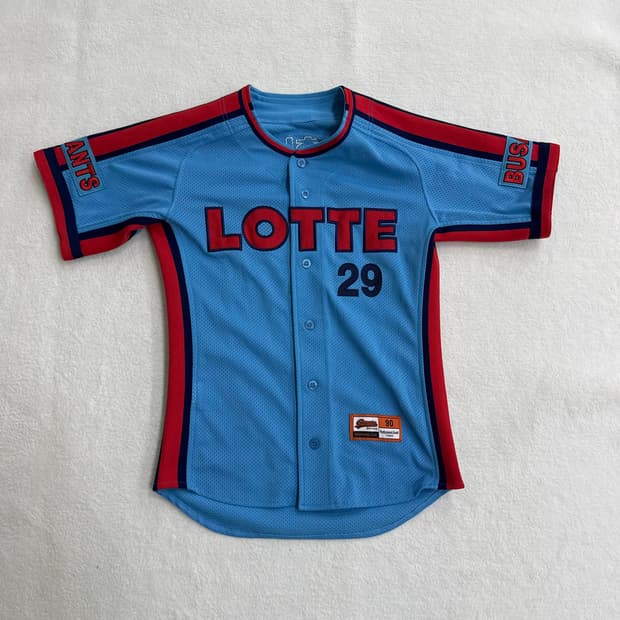 90 롯데자이언츠 윤학길 반팔 유니폼 0316T