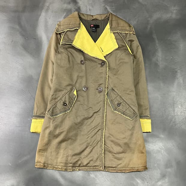  디젤 그런지 더블 자켓 y15198